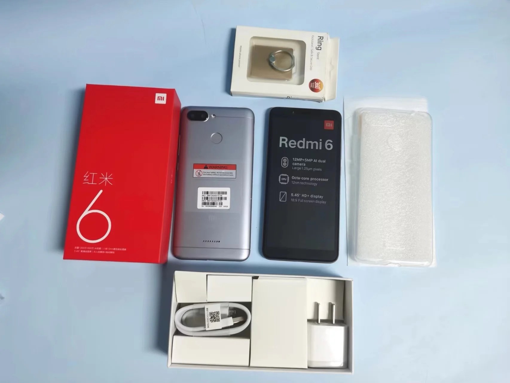 Xiaomi Redmi 6 Smartphone Googleplay Android Cellphone 4GB 64GB Face Unlocking 3GB 32GB