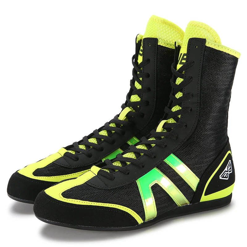 

Professional Boxing Shoes Boys Girls Kids Breathable Wrestling Boots Big Children Fighting Shoes Non-Slip Wrestling Shoes 2166