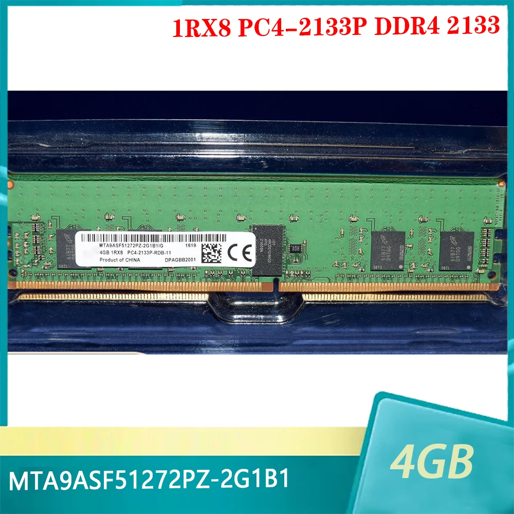 Для MT RAM 4GB 4G 1RX8 PC4-2133P DDR4 2133 MTA9ASF51272PZ-2G1B1 Серверная память высокого качества Быстрая доставка