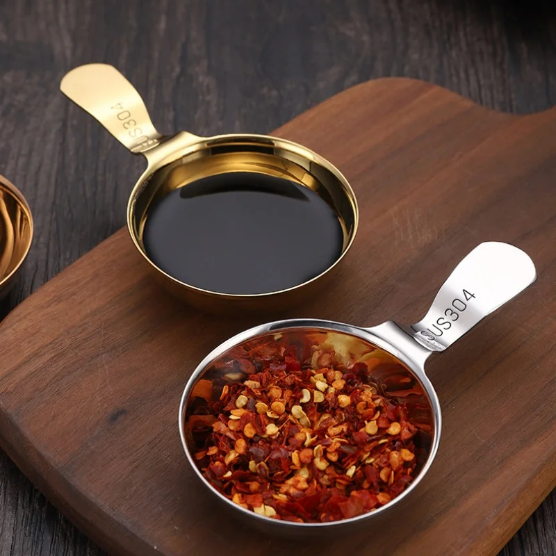 Портативная Миска Для Погружения Из Нержавеющей Стали Блюдо Соуса В Корейском