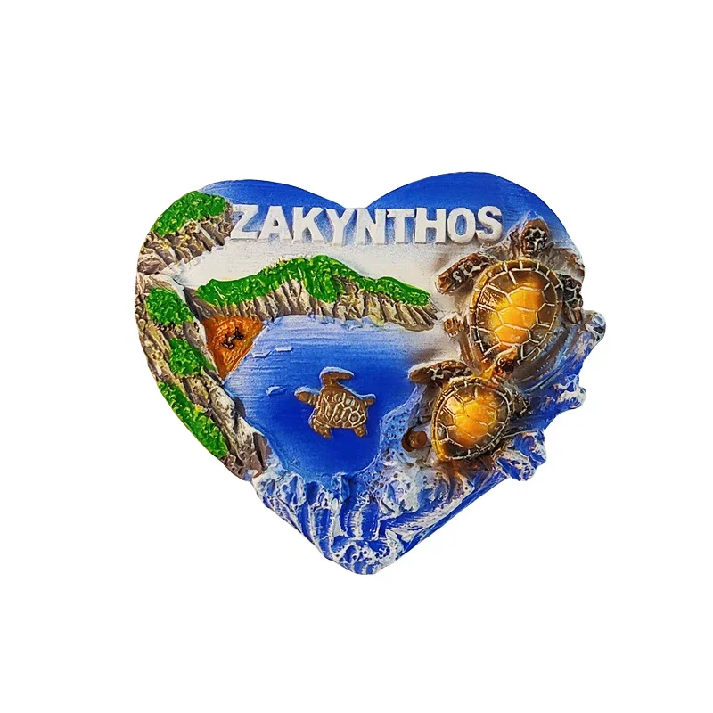 Европа Греция 3D магниты на холодильник туристический сувенир коллекция ручной