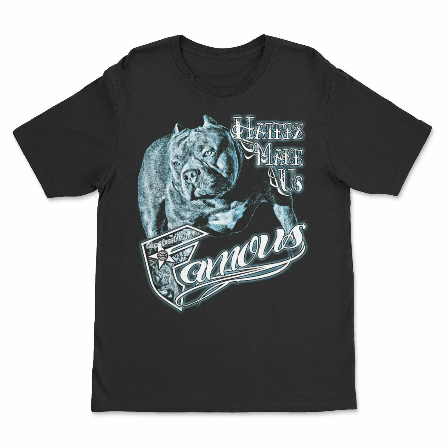 Haterz Make Us известная Мужская футболка American Bully