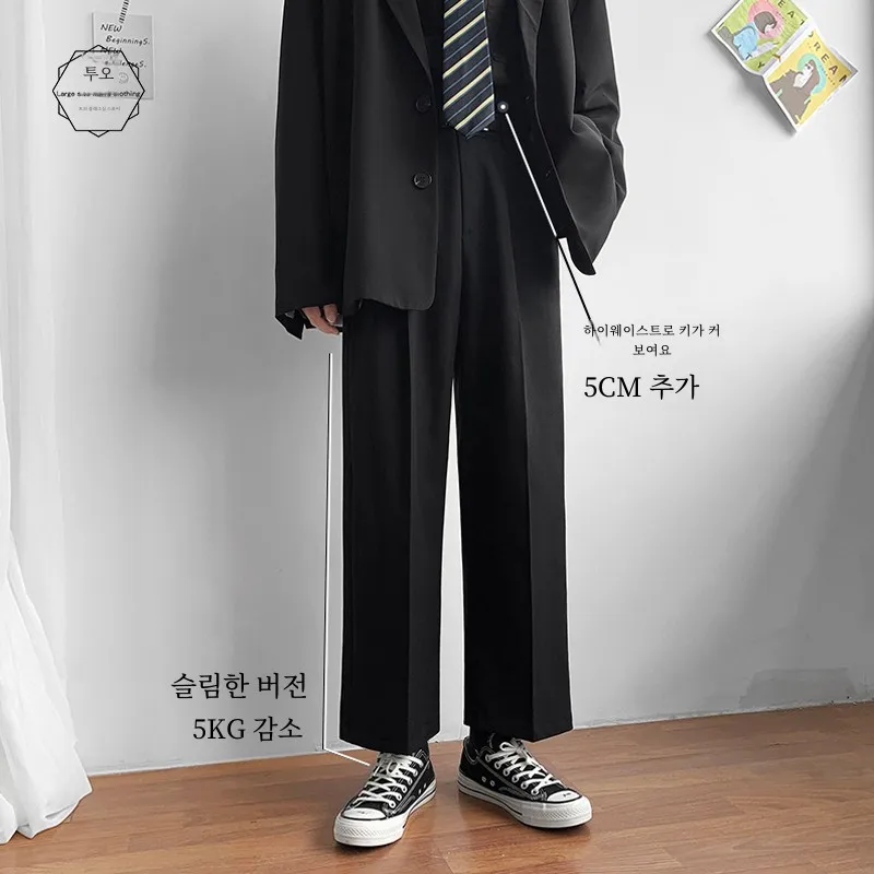 DK Униформа костюмные брюки мужские весенне-осенние модные брендовые свободные