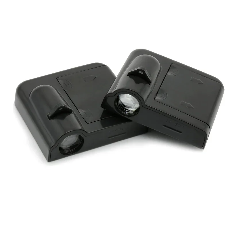 2 шт. автомобильная Эмблема для двери лампа приветствия беспроводной лазерный