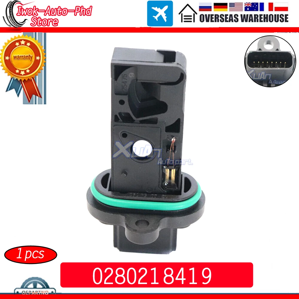 ДАТЧИК MASS AIR FLOW XUAN MAF 0280218419 Для GM Buick Encore Verano Chevrolet Cruze Sonic Trax 2013-2018 13505433