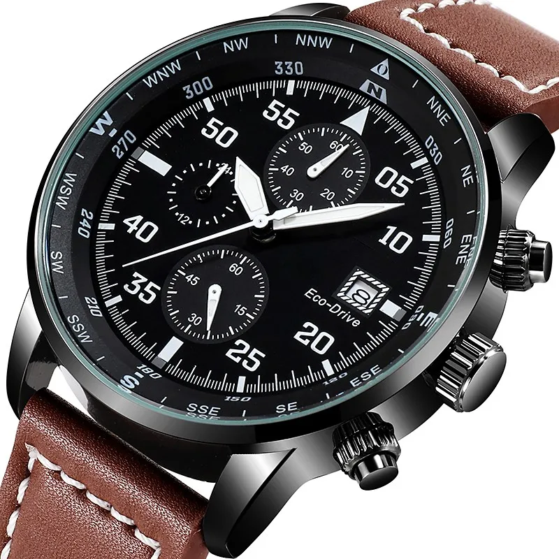 

Luxury Business Men's AAA Watch Multifunctional Waterproof Stainless Steel Strap Retro Fashion Watches For Men