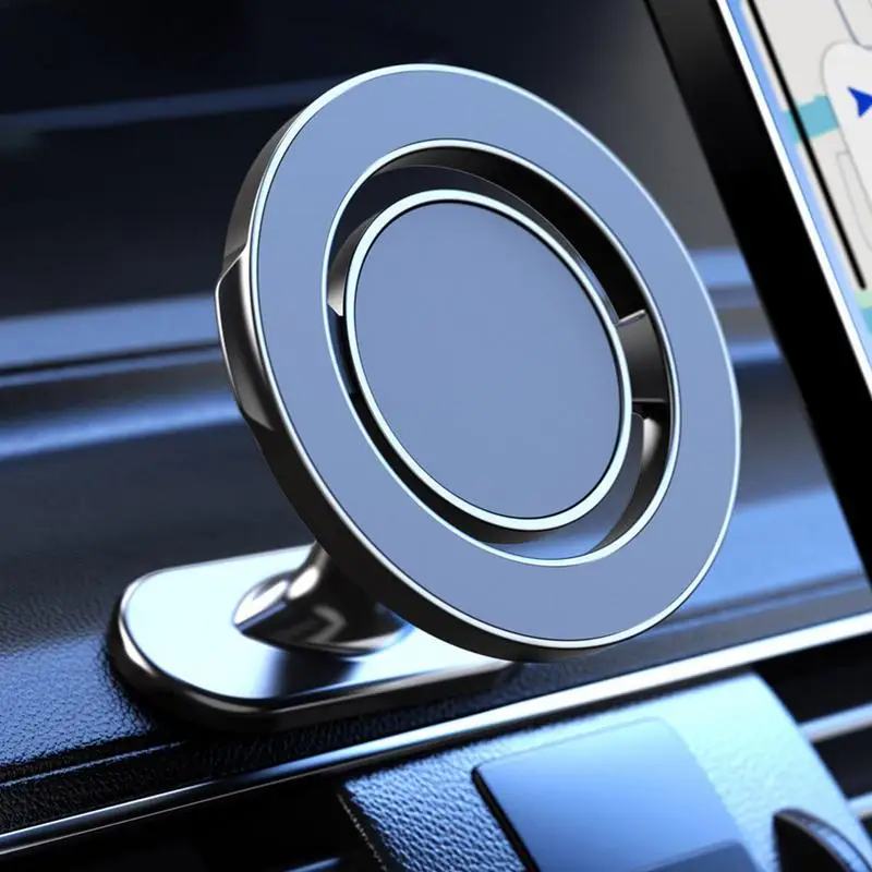 Автомобильная магнитная подставка для сотового телефона вращающаяся сильная