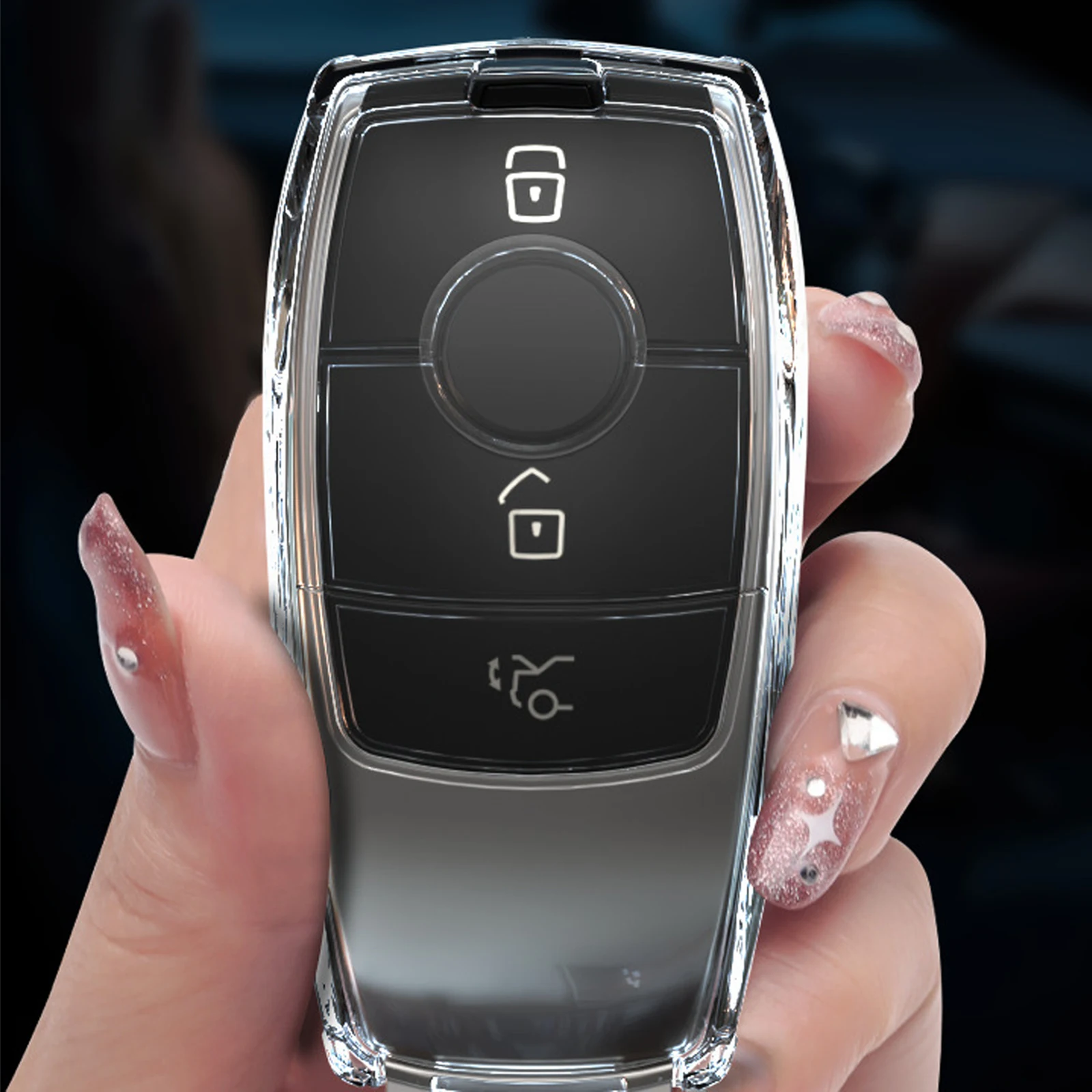 Чехол для автомобильного ключа Mercedes Benz E C S GLC Class E200 E400 E63 W213 S550 S560 C260 A200 | Автомобили