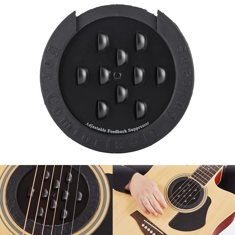 

VERTECHnk SM-10 Guitar Soundhole Cover Sound Holefor EQ Acoustic Folk