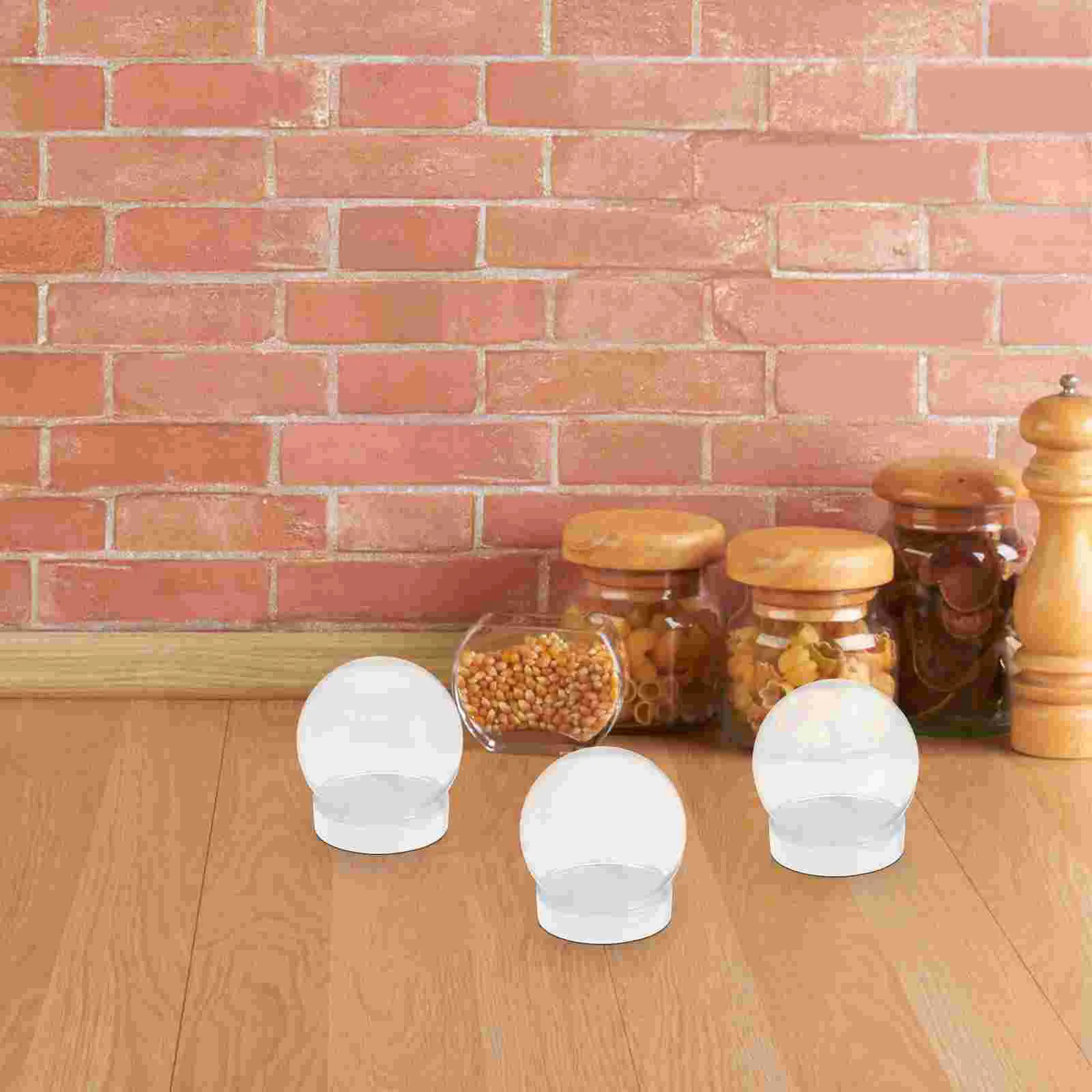 20 шт. прозрачная банка для снежков контейнер меда пластиковые банки держатель