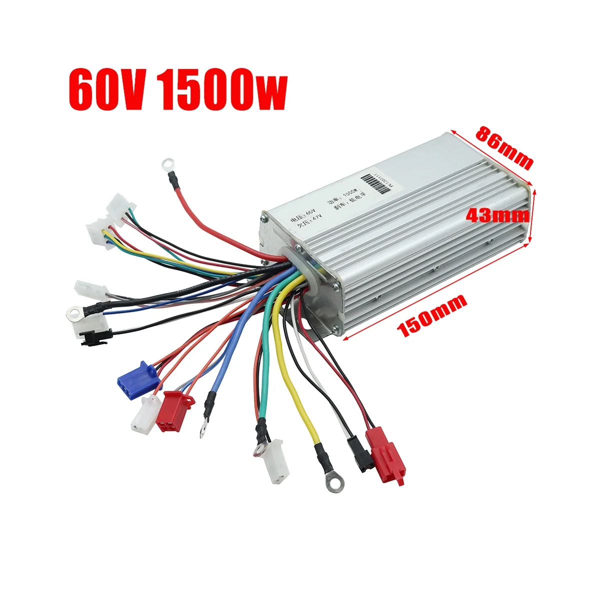 60 в 1500 Вт контроллер синусоидальной волны для электрического мотоцикла CITYCOCO