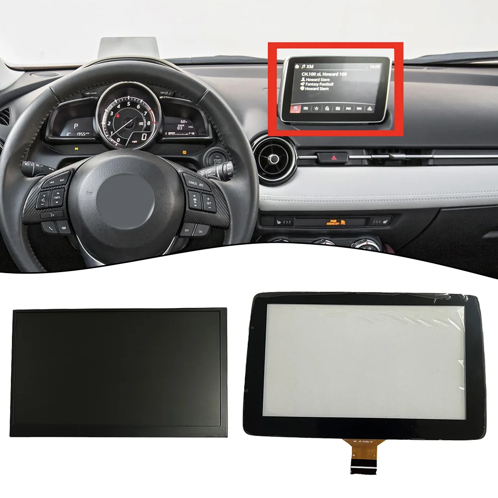 7-дюймовый ЖК-дисплей с сенсорным экраном дляMazda CX-3 MX-5 радио Nav Monitor TM070RDZ38