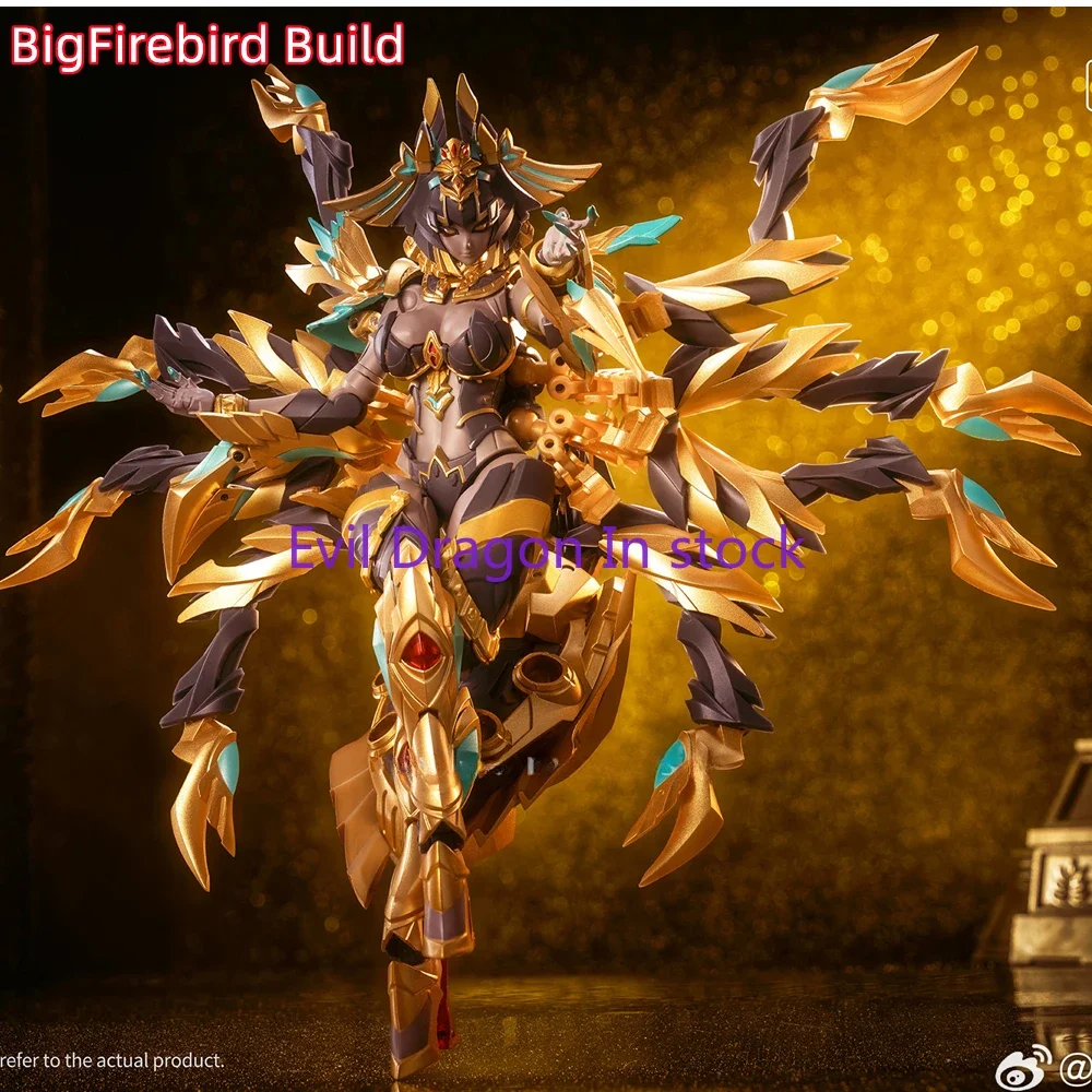 [В наличии] BigFirebird Build Transformation EX-03 EX03 NACHA Mobile Suit Girl модель из сплава фигурка с