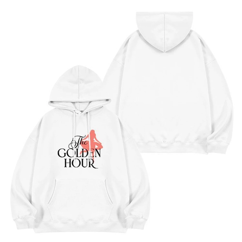 

Kpop IU The Golden Hour Casual Women's Hoodie Autumn Harajuku Cotton Long Sleeve Sweatshirt Couple Gothic Street Sweatshirt