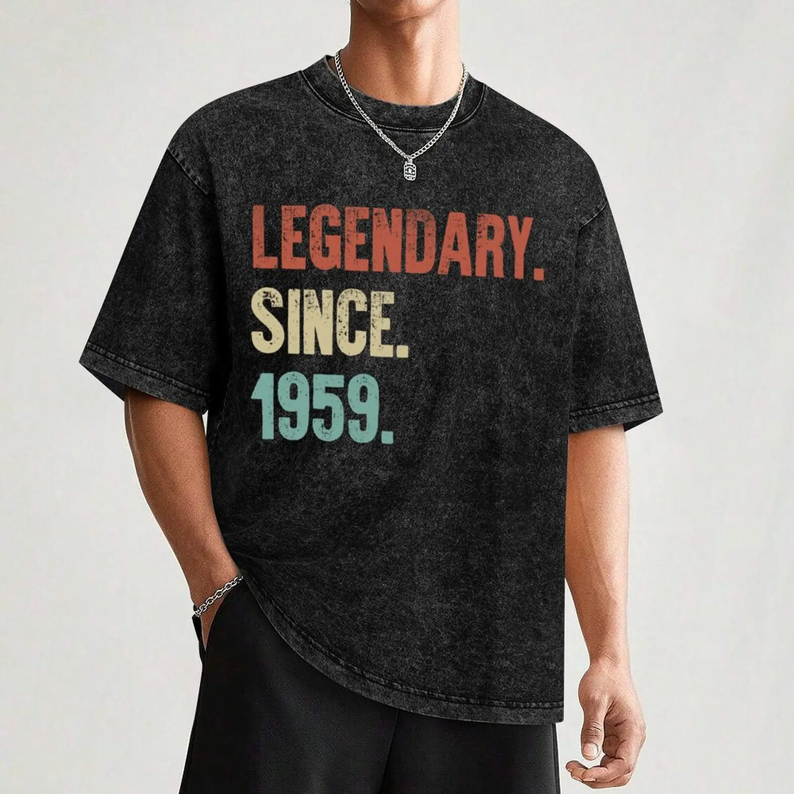 Мужская Винтажная футболка в стиле ретро с изображением легендарной коллекции