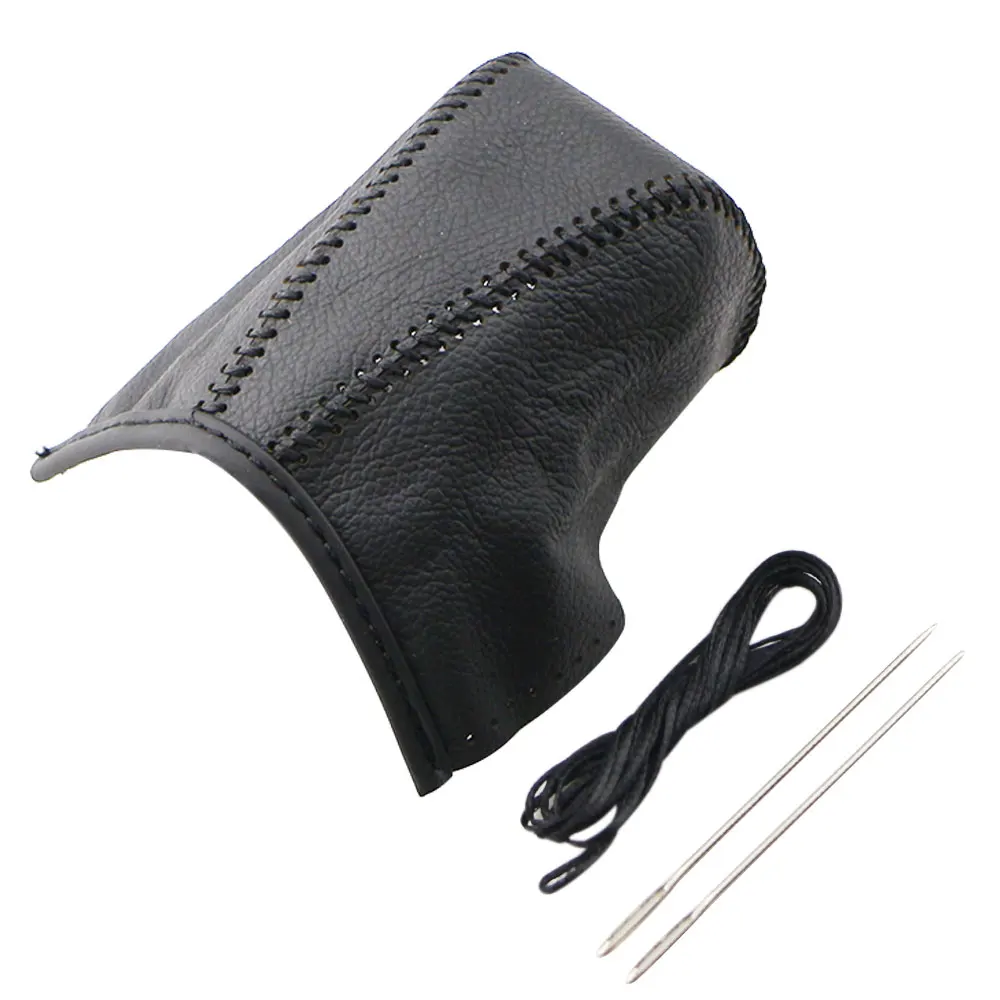 

Кожаный Автомобильный ошейник переключения передач Color My Life для Nissan X-trail Xtrail T32 Rogue 2014 - 2020 AT, защитный чехол для ручки переключения передач