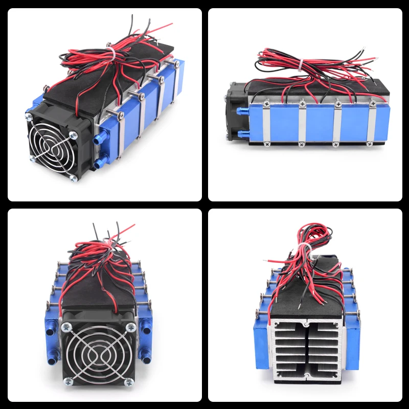 

DC12V 576W Semiconductor Refrigeration Chip Electronic Cooler Radiator Small Air Conditioning Refrigerator Cooling Module