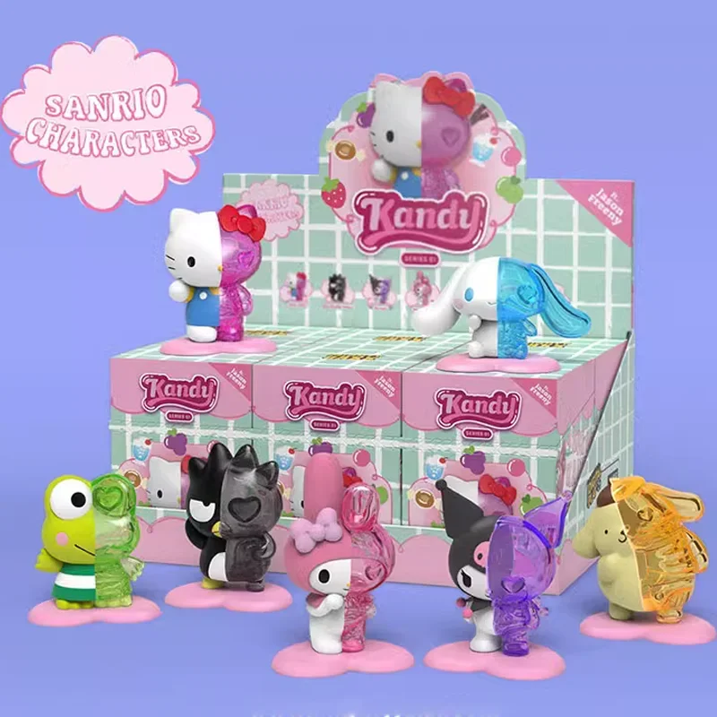 

Sanrio мультяшная кукла серия конфет Kuromi Cinnamoroll My Melody Kawaii Игрушечная модель офисное украшение автомобильные аксессуары подарок на выпускной