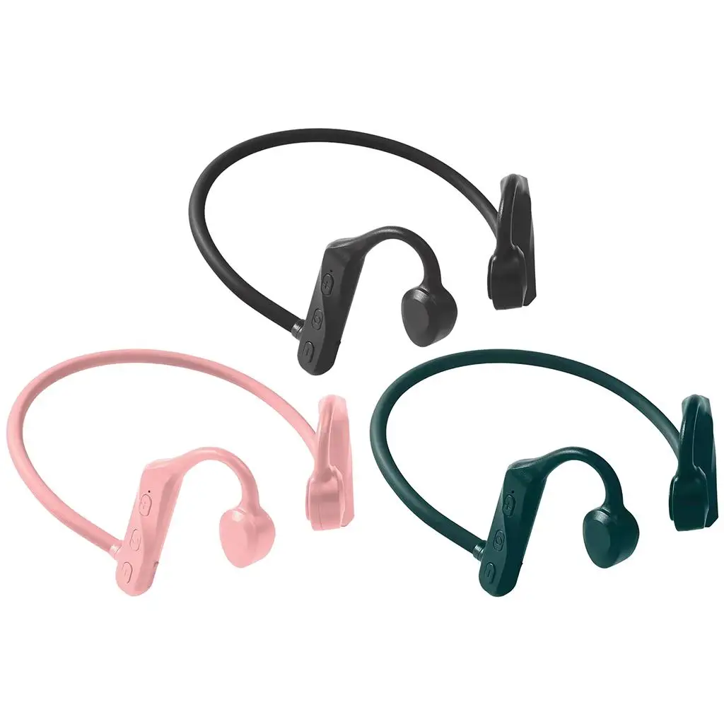 

Bluetooth-наушники с костной проводимостью, с защитой от пота, Звук Hi-Fi 9D, гарнитура для езды на велосипеде и бега