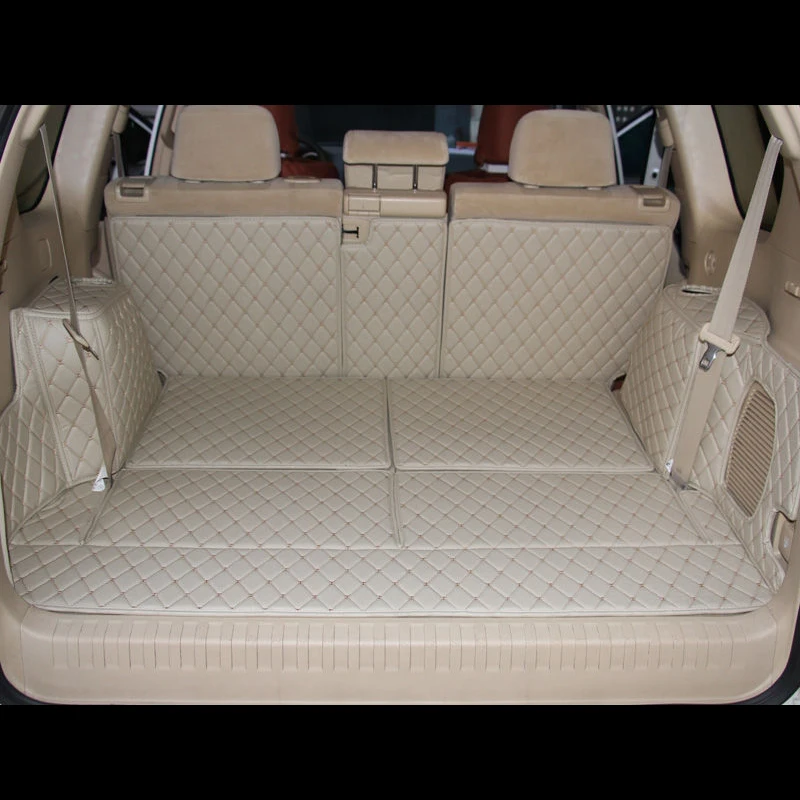 

Fully enclosed trunk mat for 2003-2019 Toyota Prado waterproof and scratch-resistant trunk mat Toyota overbearing trunk mat