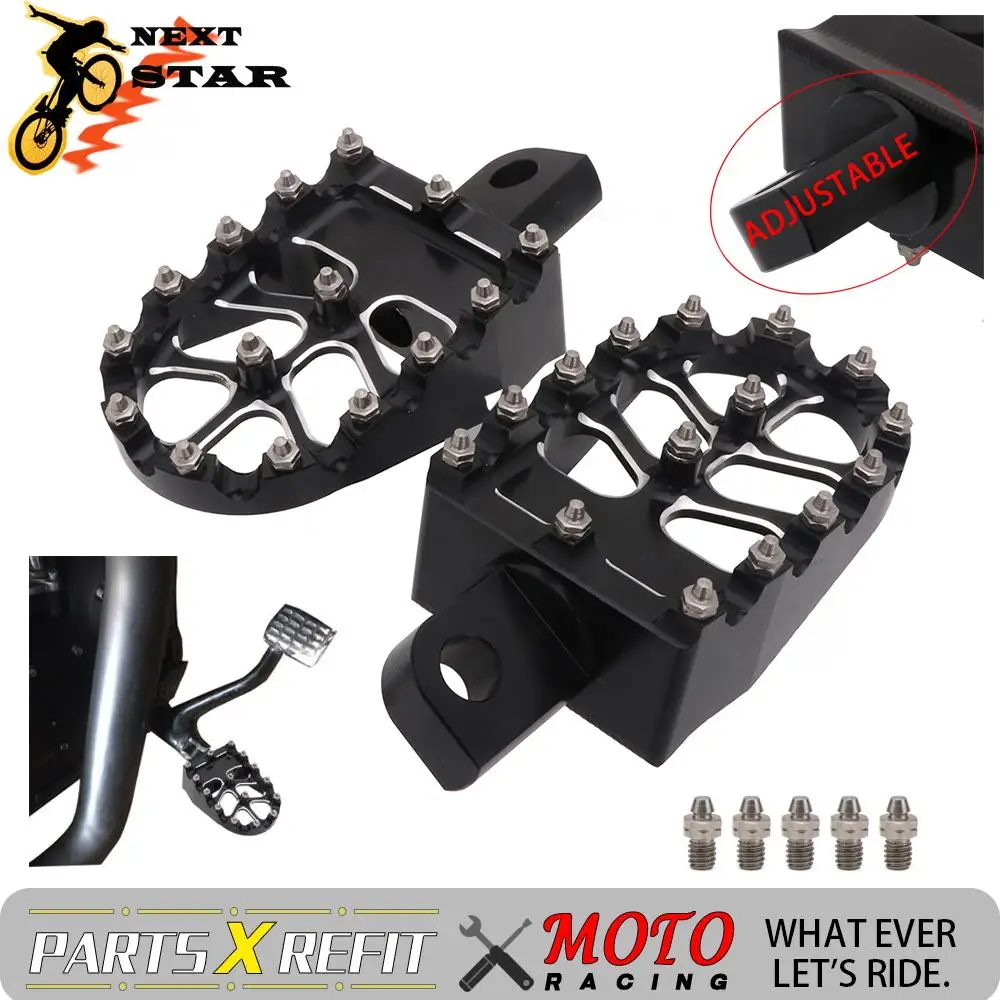 

Мотоциклетные подножки с регулируемым углом, подножки, педали для Harley Dyna Fatboy Sportster XL 883 1200 FXCW FXCWC FXS FXSB