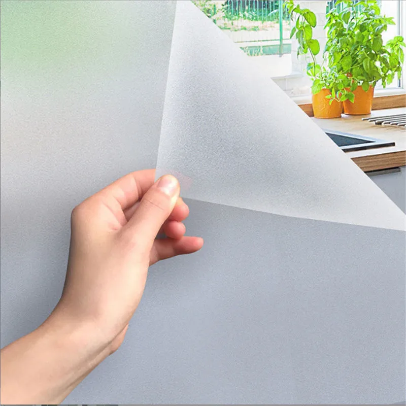 Матовая оконная пленка YaJing самоклеящаяся с защитой от солнца для окон