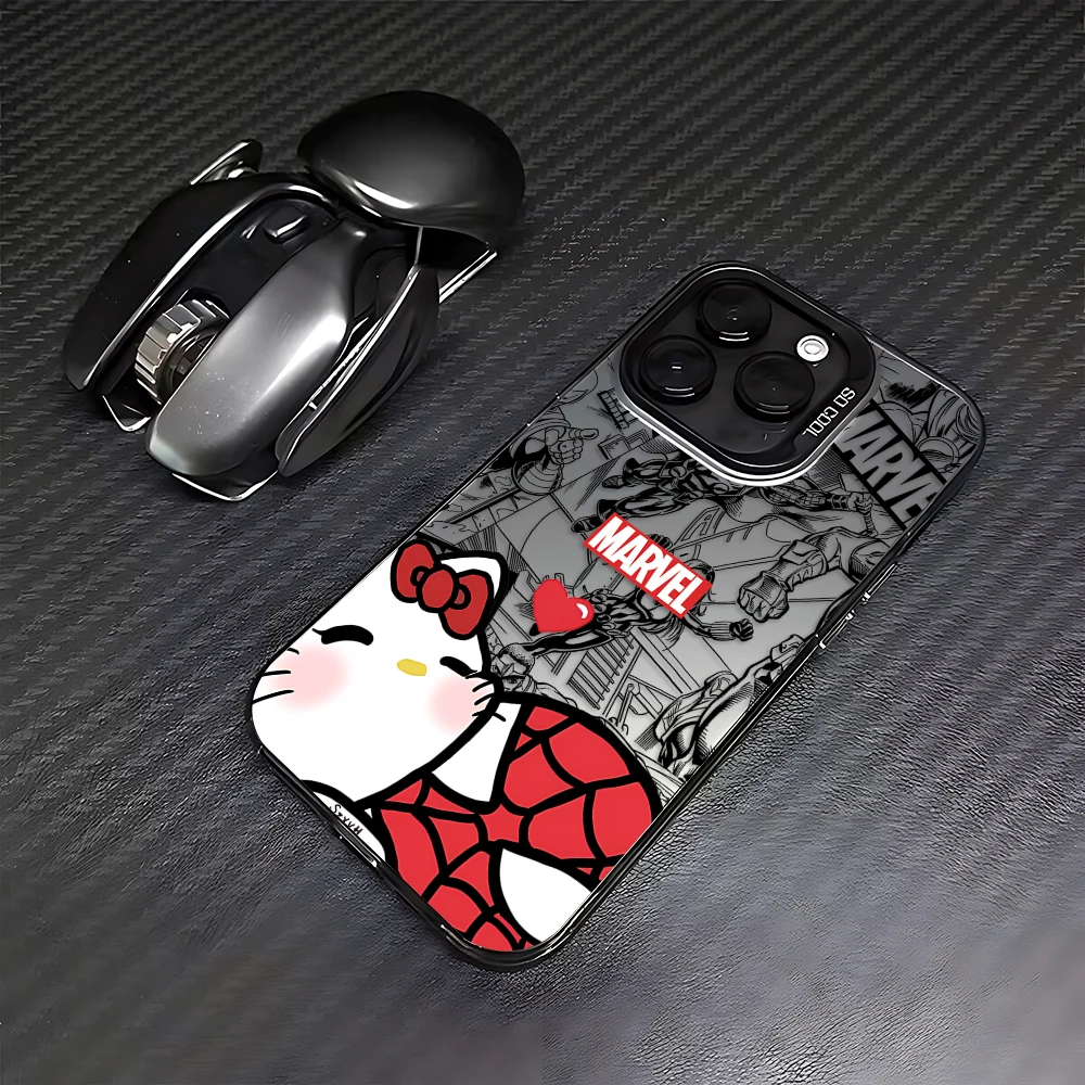 Фото Чехол для телефона Marvel Hero Spider-Man для iPhone 17, 17e, 16, 15, 14, 13, 12, 11 mini, Pro, Max, X, XR, XSMAX, 8, 7, Air, Plus, матовый, противоударный №4