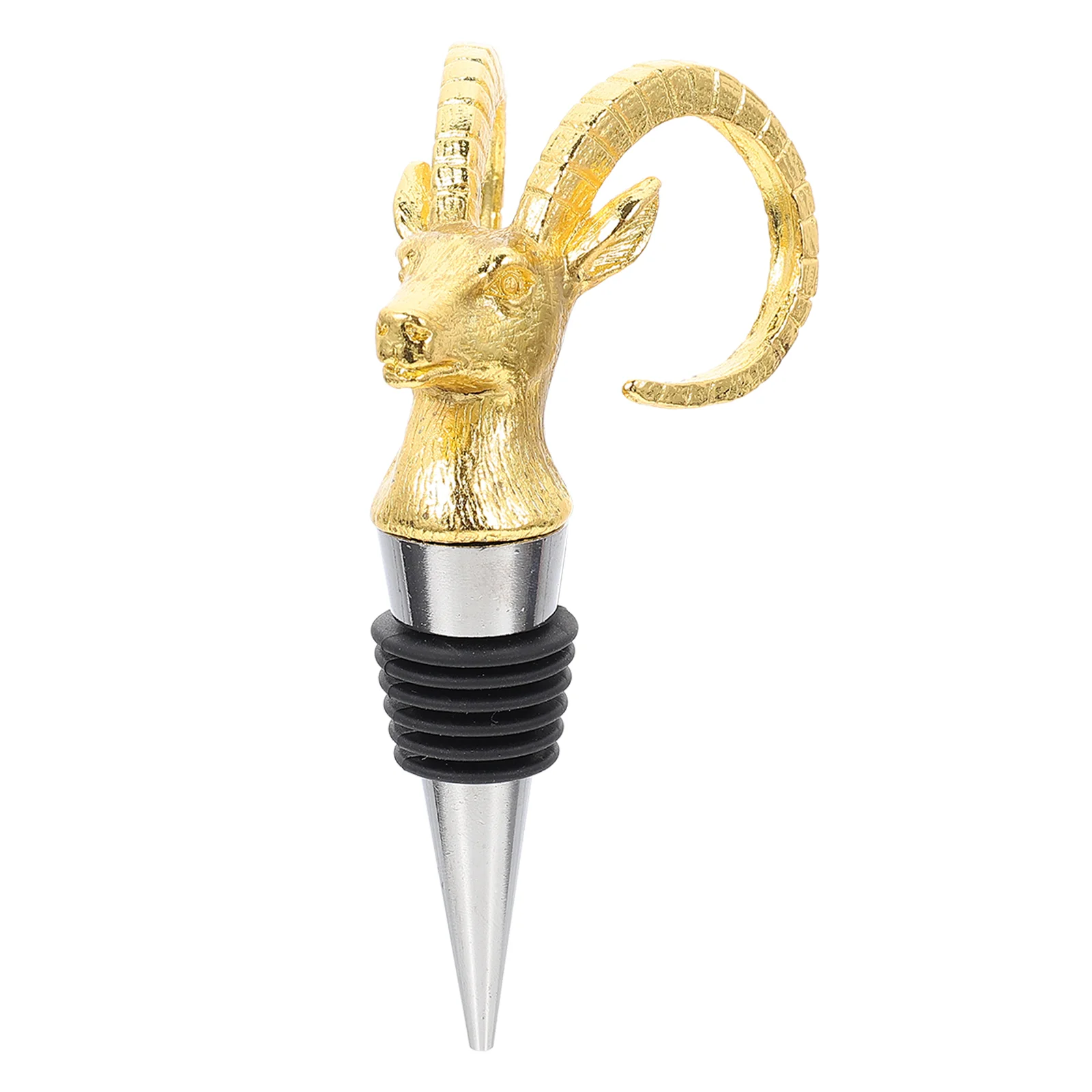 

Antelope Head Stopper Decorative Bottle Stopper Fresh Keeping Bottle Plug