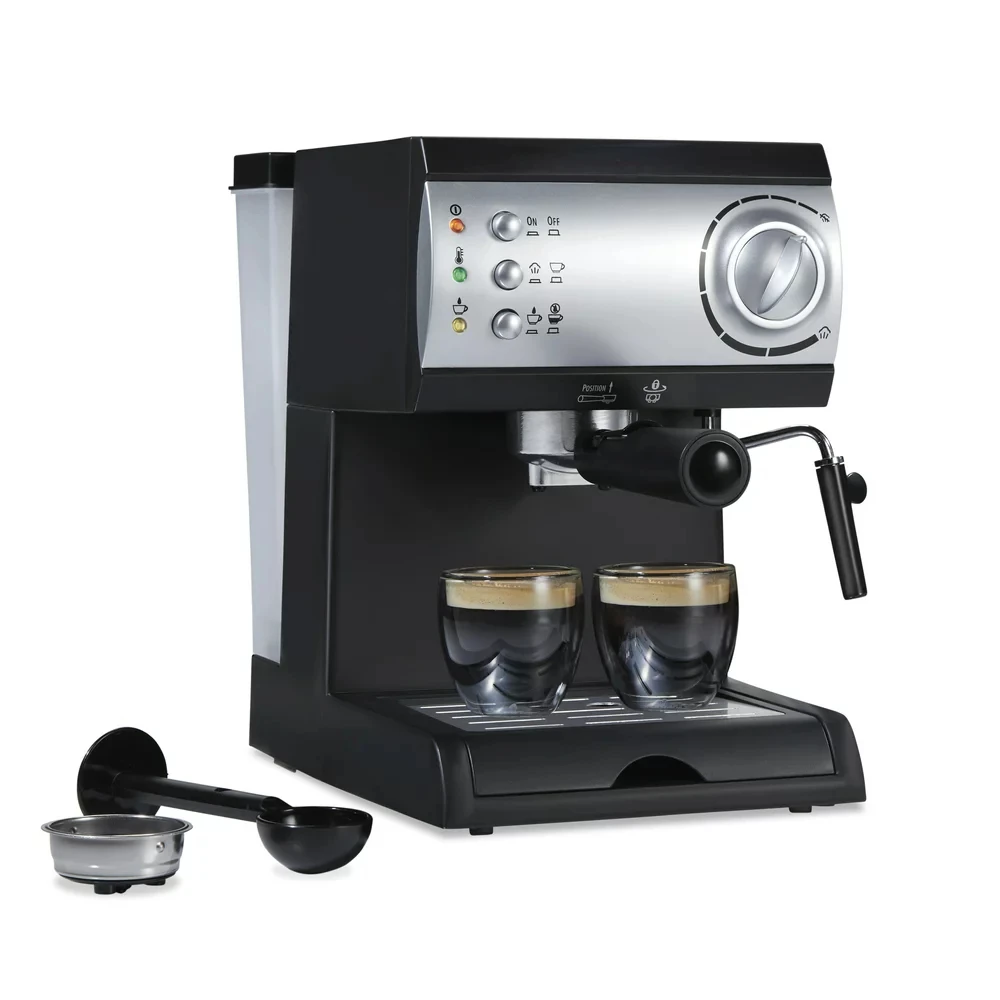 

Espresso Maker, Black, 15 , New, 40715