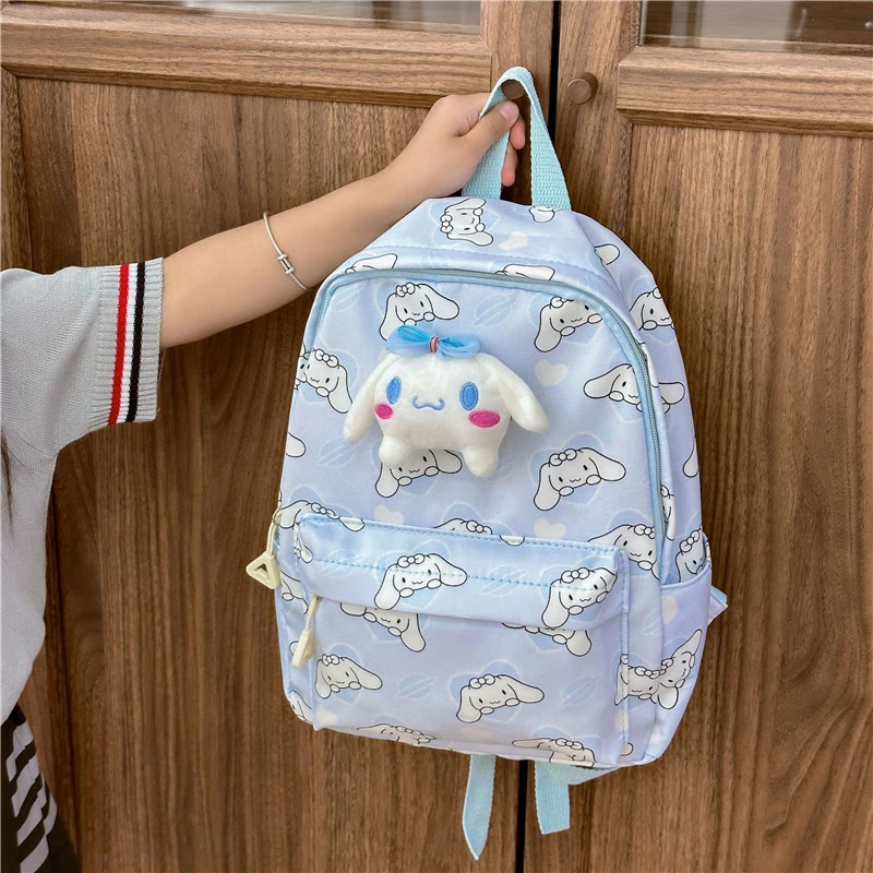 

Sanrio школьная сумка Kuromi Cinnamoroll Kawaii Мультфильм Аниме школьная сумка для хранения канцелярских принадлежностей уличные рюкзаки Игрушки для девочек
