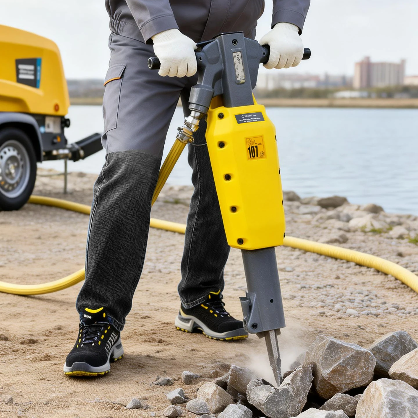 Пневматический отбойный молоток Atlas Copco RTEX H25 8461012510 для компрессора Atlas (art.: 3920dac137a7a) - 3920dac137a7a