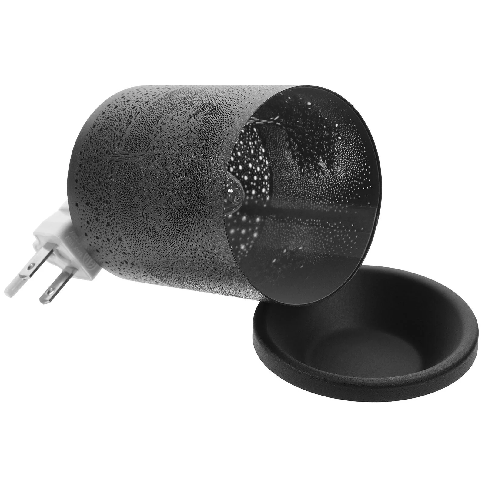 

Aroma Oil Burner Scented Wax Electric Plug Small Fragrance Diffuser Wrought Iron Warmer Office