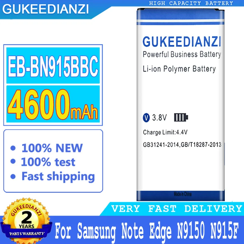 

Bateria 4600mAh High Capacity Replacement Battery For Samsung Galaxy Note Edge N9150 N915 N915K N915L N915S High Quality Battery