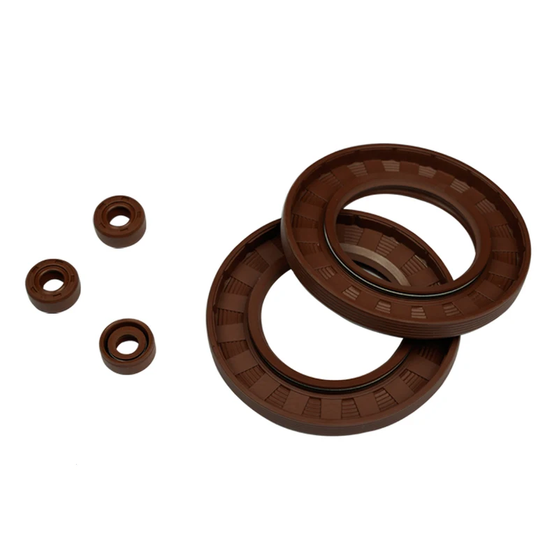 

Inner Dia:26mm TC/TG4 FKM Framework Oil Seal Rings Outer Dia: 37mm-52mm Thickness 7mm-12mm Fluoro Rubber Gasket Rings