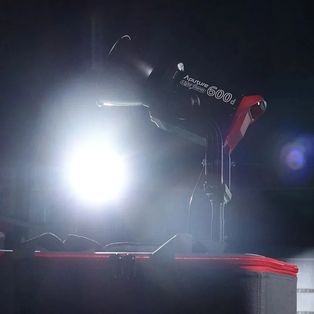 Aputure LS600D 600 Вт COB светодиодный светильник Storm Daylight Адаптивная яркость ЖК-дисплей