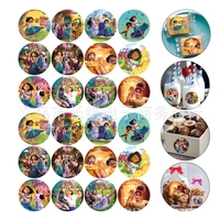 disney encanto sticker isabella mirabel childrens birthday party decorations stickers 24 patterns kids diy graffiti sticker toy