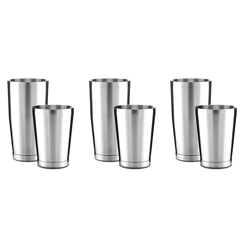 

A50I 3X Premium Cocktail Shaker Set-Piece Pro Boston Shaker Set. Unweighted Martini Drink Shaker Made From Stainless Steel