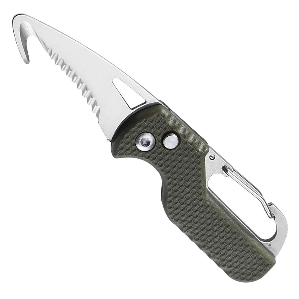 

1Pc Sawtooth Box Opener Outdoor Mini Key Chain Pendant for Office Home