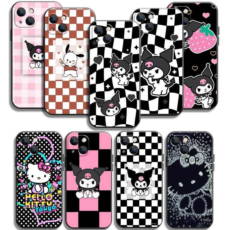 

Hello Kitty 2022 Phone Cases For iPhone 11 12 Pro MAX 6S 7 8 Plus XS MAX 12 13 Mini X XR SE 2020 Funda Soft TPU Coque Carcasa