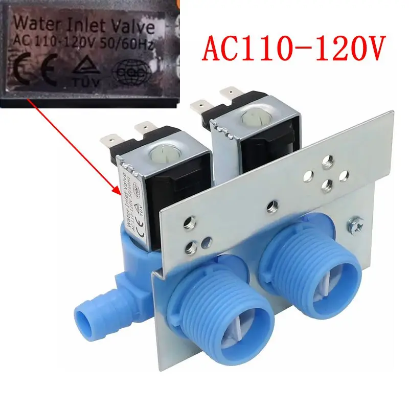 Впускной клапан для шайбы с монтажным кронштейном шайб Whirlpool Kenmore Kitchenaid 7LSP8244BN0