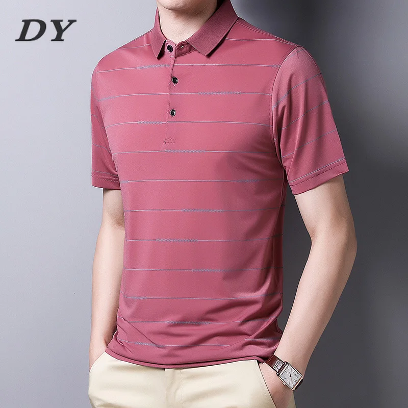 

Мужская Повседневная футболка с коротким рукавом DY, дизайнерская Классическая футболка из эластана, лето 2022