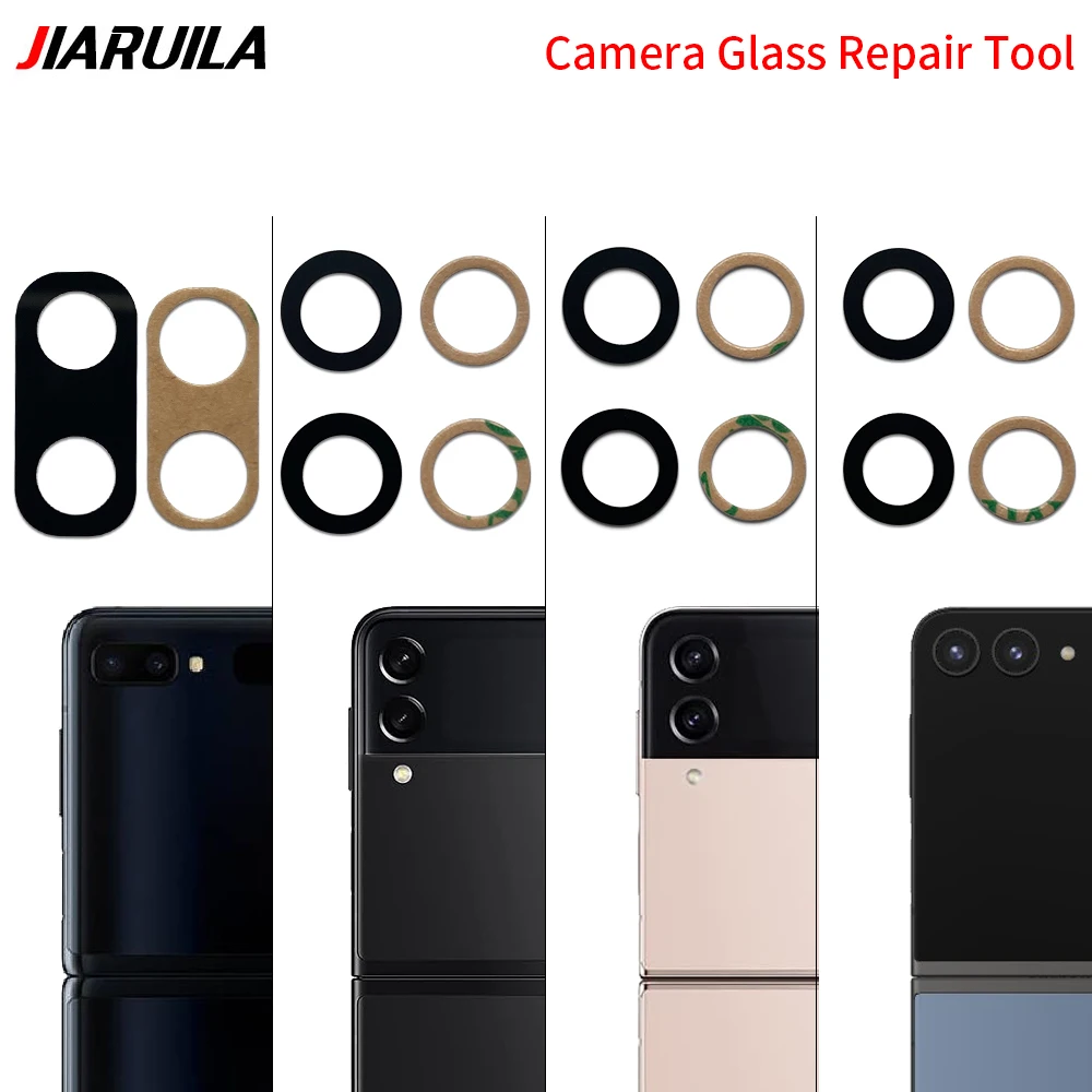 10 шт./партия стеклянные линзы для камеры Samsung Z Flip 2 3 4 5