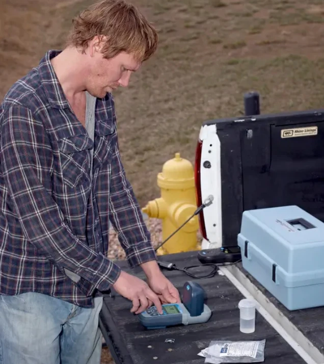 Многопараметрический портативный колориметр HACH DR900 аммиак азот общий фосфор