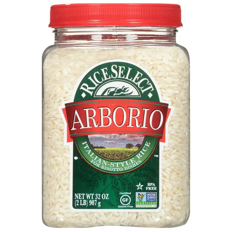 

Delicious Italian-Style Rice for Risotto Dishes, 2 lb Jar of Flavorful Rice Perfect for Creating Traditional Recipes.