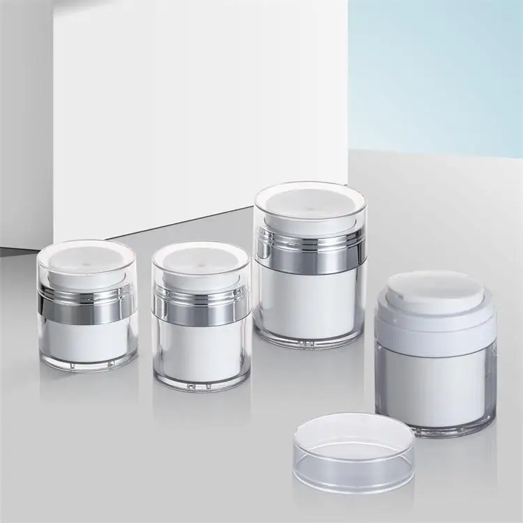 15 г 30 50 100 Пустые акриловые баночки для крема в вакуумном стиле Уход за кожей