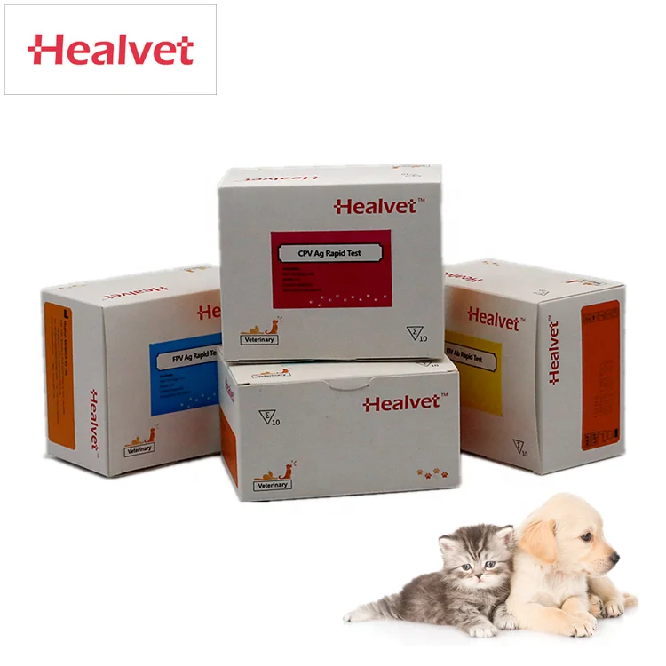 Фото Набор реагентов Healvet Canine CPV Care Kit для выявления парвовируса у собак (вспомогательные тест-полоски) для ветеринарного использования №3