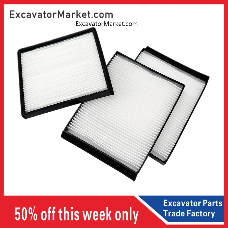 Запчасти для экскаваторов Hyundai 60vs-9 80-9 Фильтр кондиционера Внутренний и внешний