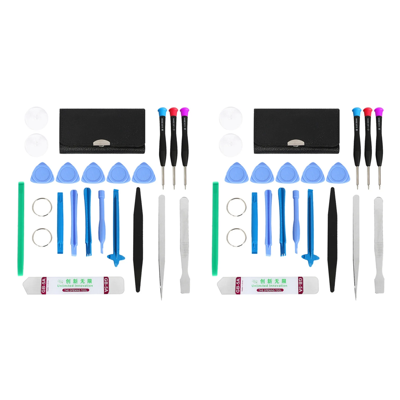 

2X 45 In 1 Phone Repair Tool Kit for 7/ 7Plus/6S/6/5S/5/4S 4 Tablet PC Small Toys Hand Tools Set