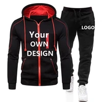 custom your own design brand logopicture custom men jackets hoodies coat zipper cardigan gyms mens clothes male tracksuit tops