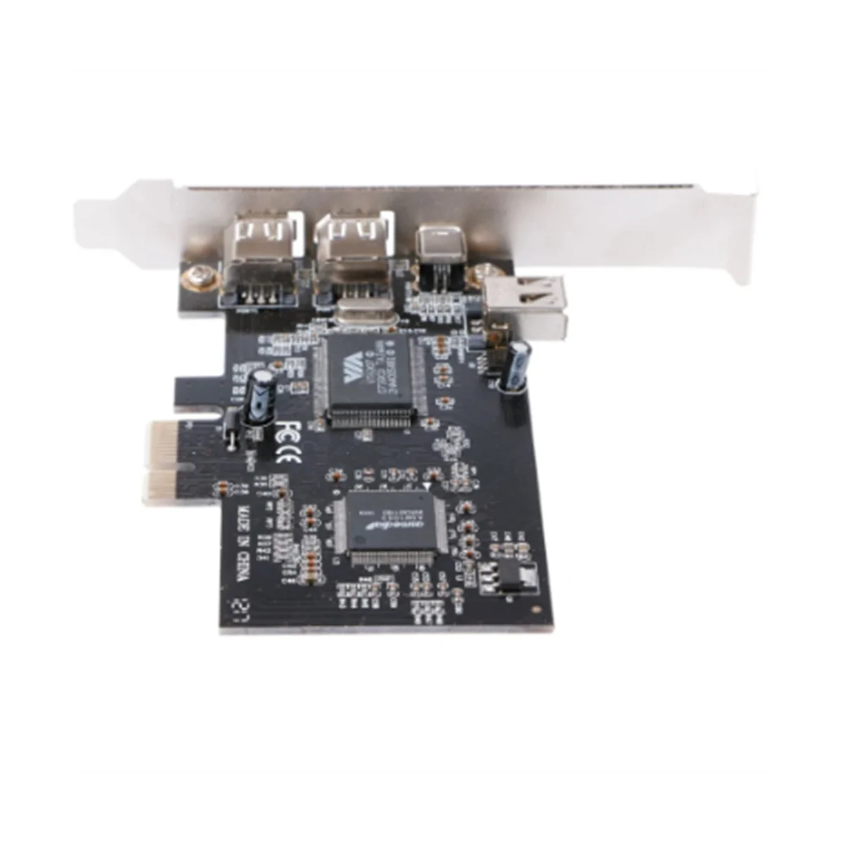 PCI-E 1X IEEE 1394A 4-портовый (3 + 1) адаптер Firewire для настольного ПК A06 21